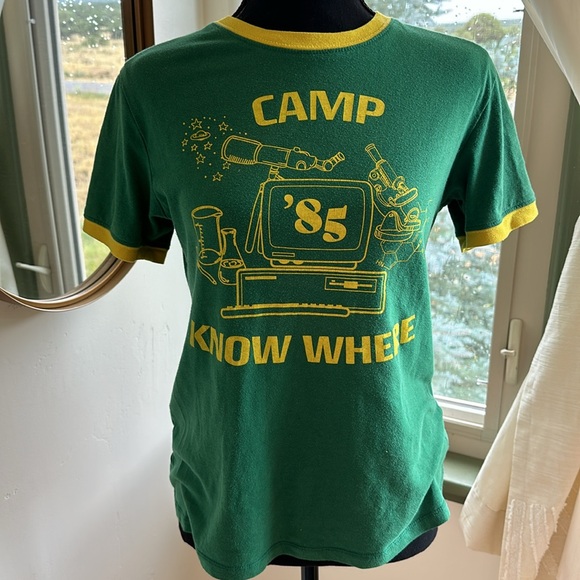 Vintage perfection! Science camp tee t-shirt - Picture 2 of 4